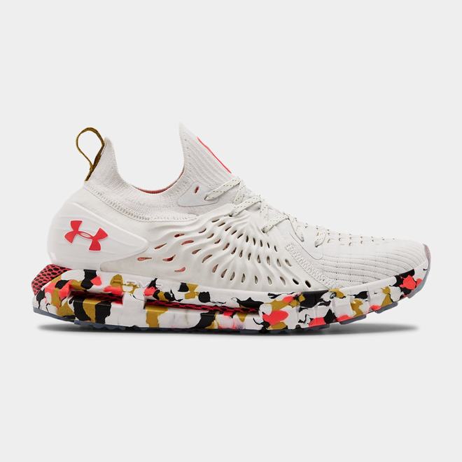 Under Armour HOVR Phantom RN Upstream Camo - Panske Bezecke Topanky - Biele/Oranžové